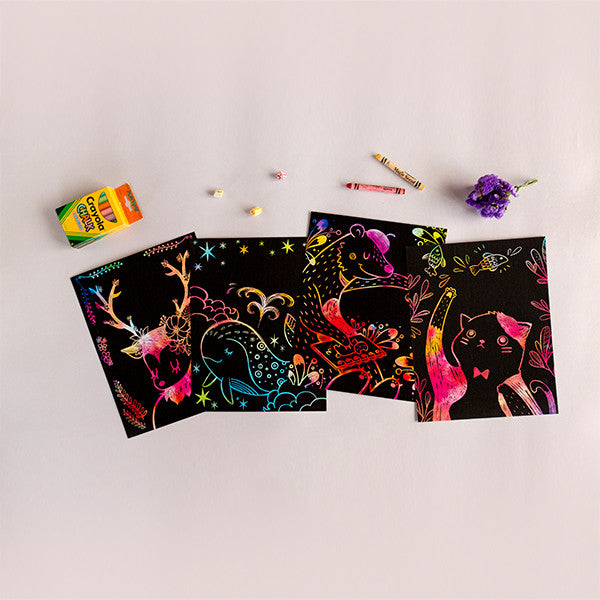 Scratch Coloring Kids - Animal Friends_Art, Fun :)_LAGO - Up-Next