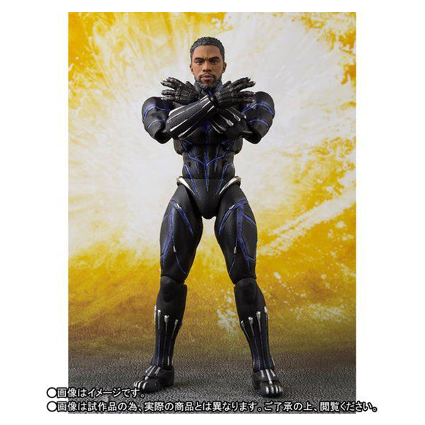 S.H.Figuarts Black Panther -King of Wakanda- Avengers Infinity War Bandai Figure