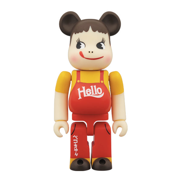BE@RBRICK Peko-chan & Poco-chan Vintage HELLO 2 pieces 100%