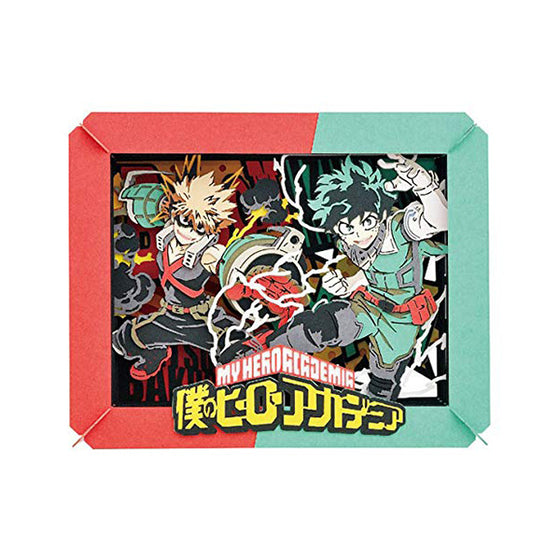 Paper Theater PT-160 - My Hero Academia Midoriya Izuku & Bakugou Katsuki