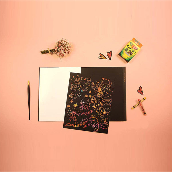 Scratch Coloring Kids - Blank Paper_Art, Fun :)_LAGO - Up-Next