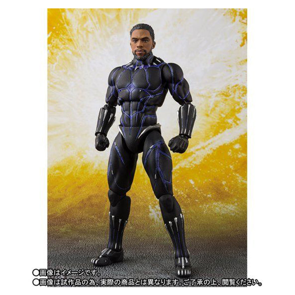 S.H.Figuarts Black Panther -King of Wakanda- Avengers Infinity War Bandai Figure