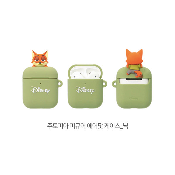 Disney Figure Soft AirPods Case (Judy/ Nick/ Olaf)