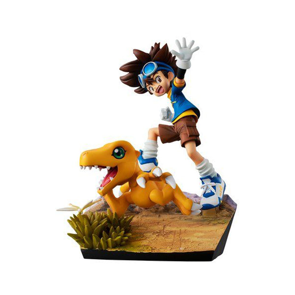 GEM Series Digimon Adventure 數碼暴龍 Taichi Yagami & Agumon 20th Anniversary Figure (2022 Nov Resale ver.)