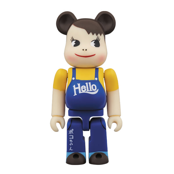 BE@RBRICK Peko-chan & Poco-chan Vintage HELLO 2 pieces 100%