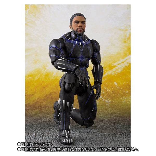 S.H.Figuarts Black Panther -King of Wakanda- Avengers Infinity War Bandai Figure