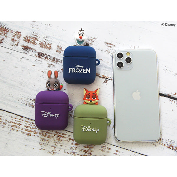 Disney Figure Soft AirPods Case (Judy/ Nick/ Olaf)