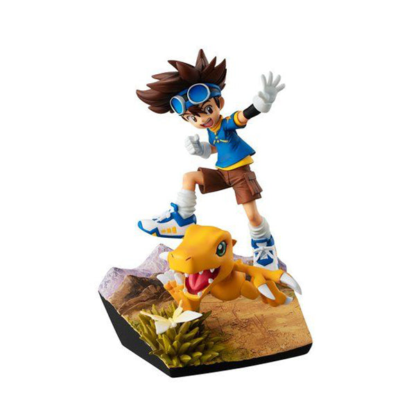 GEM Series Digimon Adventure 數碼暴龍 Taichi Yagami & Agumon 20th Anniversary Figure (2022 Nov Resale ver.)