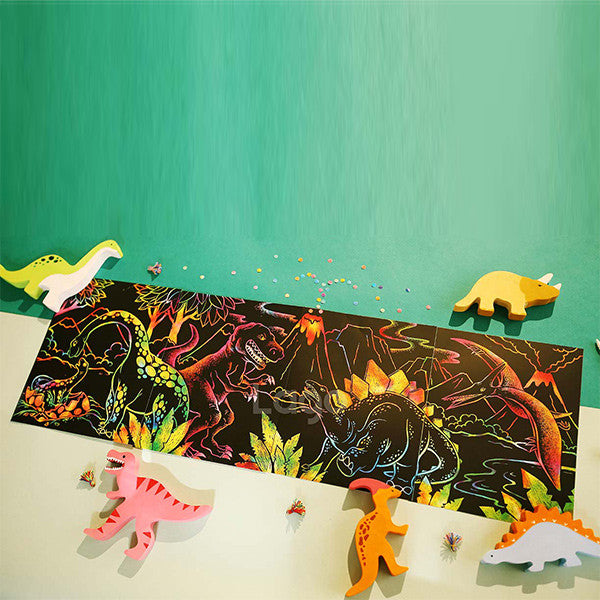 Scratch Coloring Kids - Dinosaur_Art, Fun :)_LAGO - Up-Next