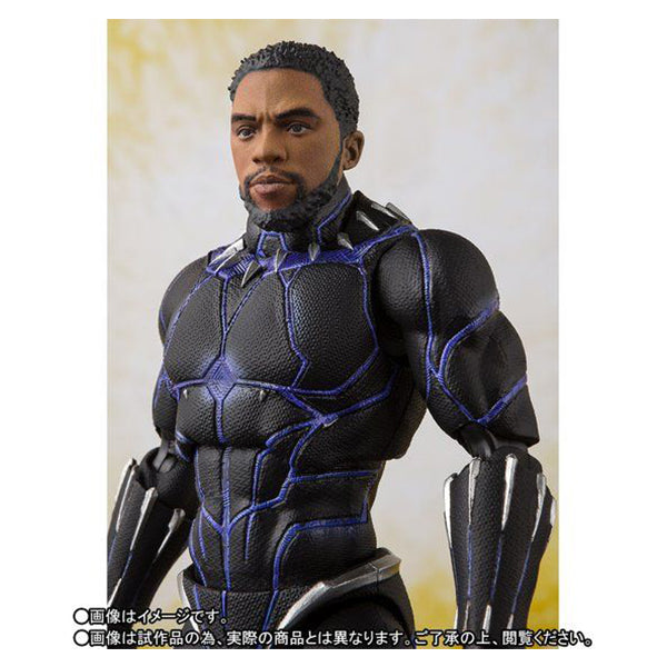 S.H.Figuarts Black Panther -King of Wakanda- Avengers Infinity War Bandai Figure