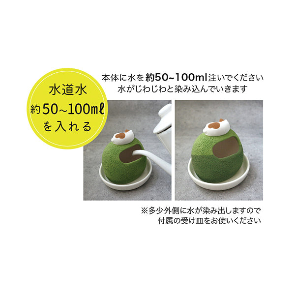 Moistness Pot Ball Stone Frog/Cat (humidifier)