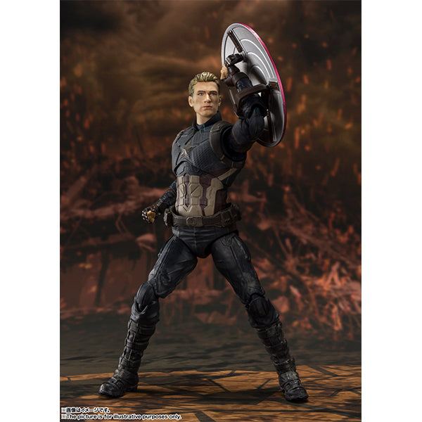 S.H.Figuarts Captain America -(Final Battle) Edition- (Avengers: Endgame)