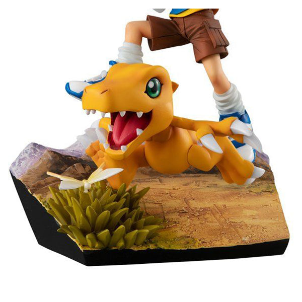 GEM Series Digimon Adventure 數碼暴龍 Taichi Yagami & Agumon 20th Anniversary Figure (2022 Nov Resale ver.)