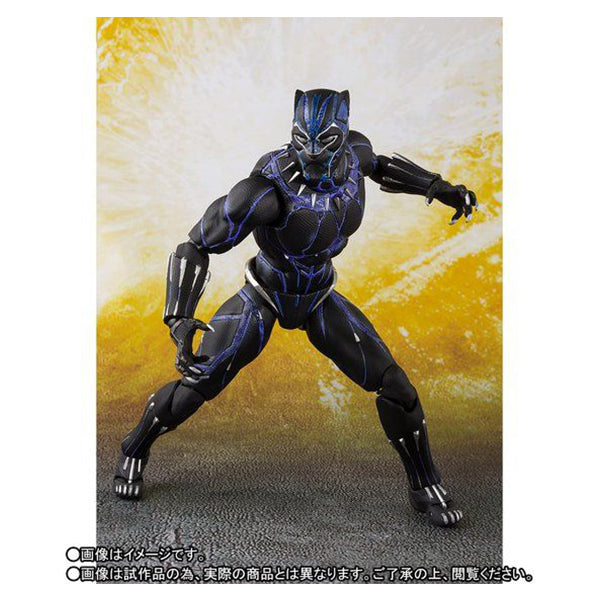 S.H.Figuarts Black Panther -King of Wakanda- Avengers Infinity War Bandai Figure