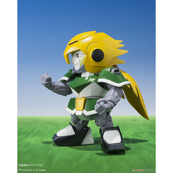 Chogokin Iron Leaguer Mach Windy & Gold Foot Mini Figure