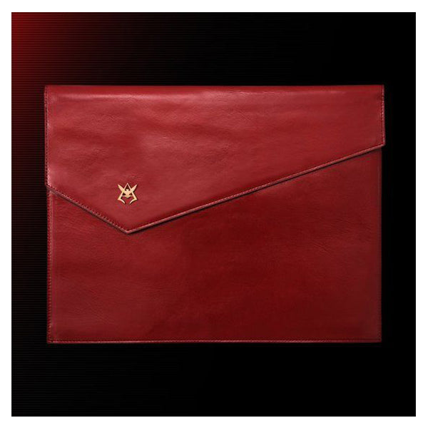 Genuine Leather Document Case for Mobile Suit Gundam Char