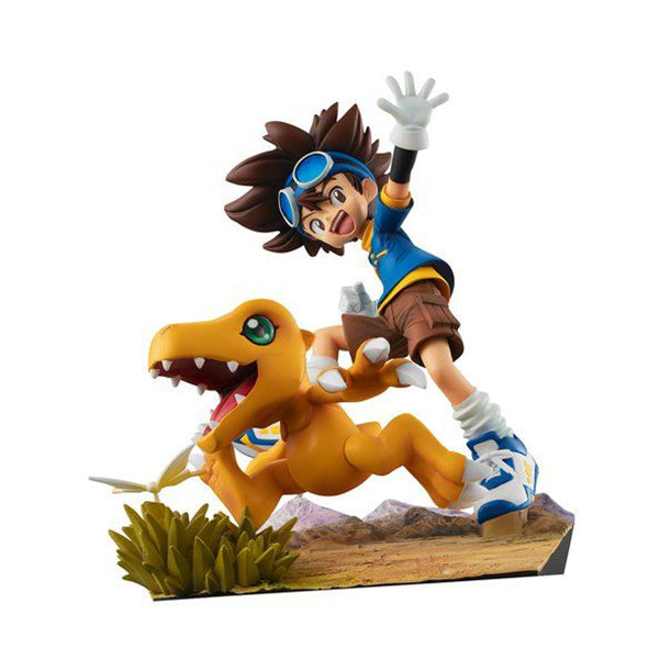 GEM Series Digimon Adventure Taichi Yagami & Agumon 20th Anniversary Figure