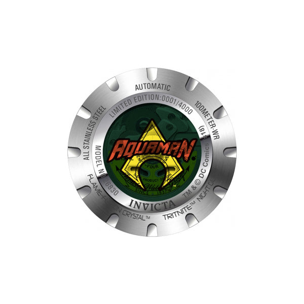 Invicta x DC Comics Aquaman Model 26830 - Men's Watch Automatic