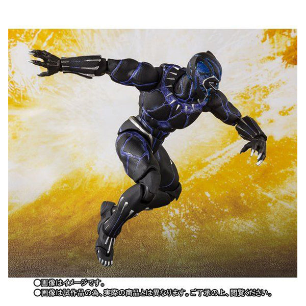 S.H.Figuarts Black Panther -King of Wakanda- Avengers Infinity War Bandai Figure
