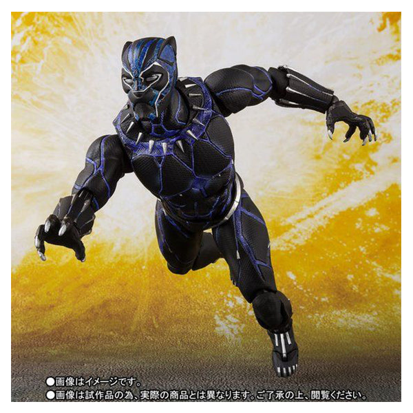 S.H.Figuarts Black Panther -King of Wakanda- Avengers Infinity War Bandai Figure