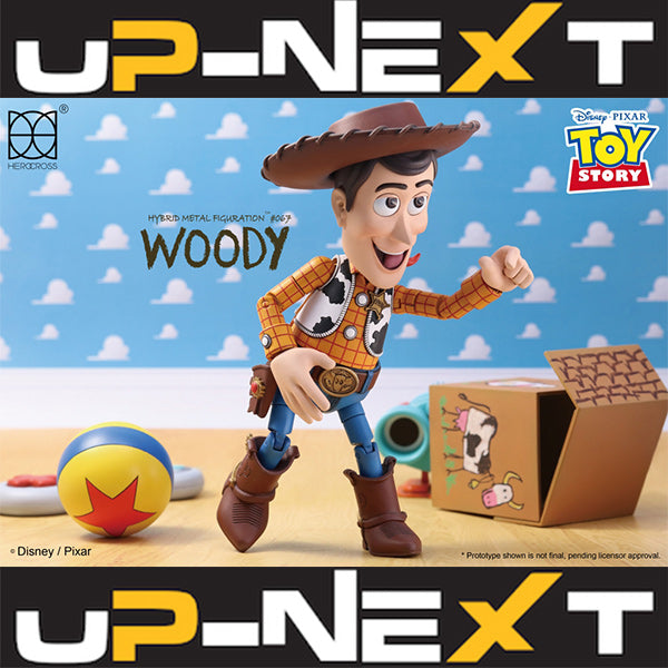 HMF#067 Disney Toystory Woody Figure | Herocross | Up-next HK