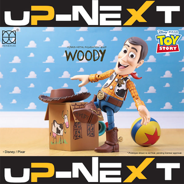 HMF#067 Disney Toystory Woody Figure | Herocross | Up-next HK