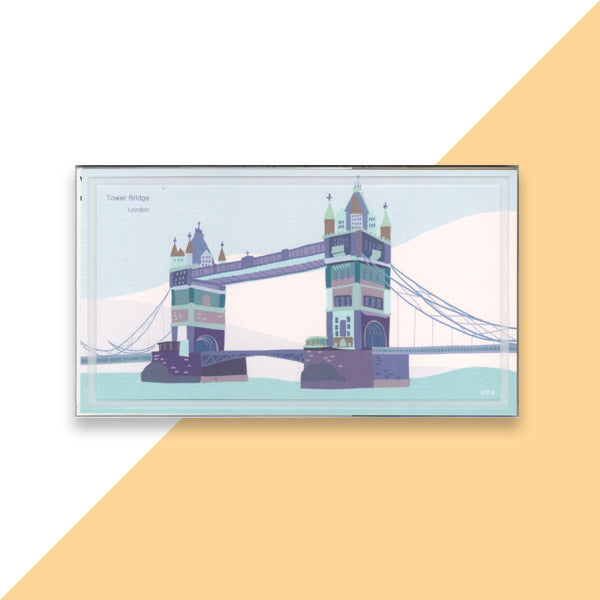 World Landmark Wood DIY 3D Puzzle & Postcard London Tower Bridge | Travel Gift