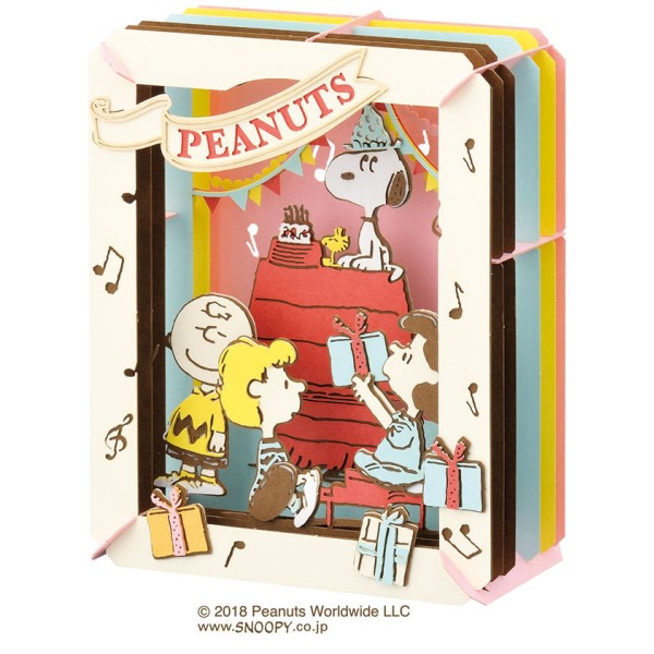 PT-138N PEANUTS PAPER THEATER - Happy Birthday 史諾比 紙劇場