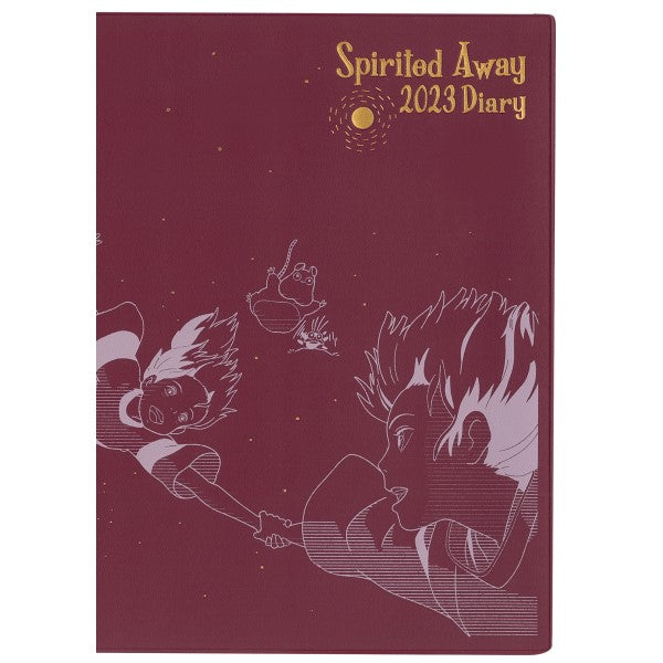 2023 Schedule Book (Large Format) Ghibli series (OTR-07 My Neighbor Totoro / OCR-02 Spirited Away / OLR-04 Sky Castle Laputa / OMR-07 Witch's Takkyubin) 吉卜力 龍貓 千與千尋 天空之城 魔女宅急便