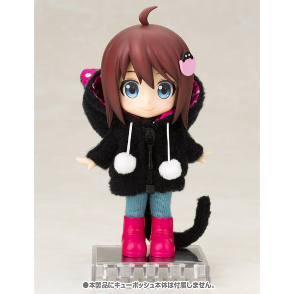 CU-POCHE EXTRA - ANIMAL PARKA SET (WHITE CAT/ BLACK CAT) (RE-RUN)