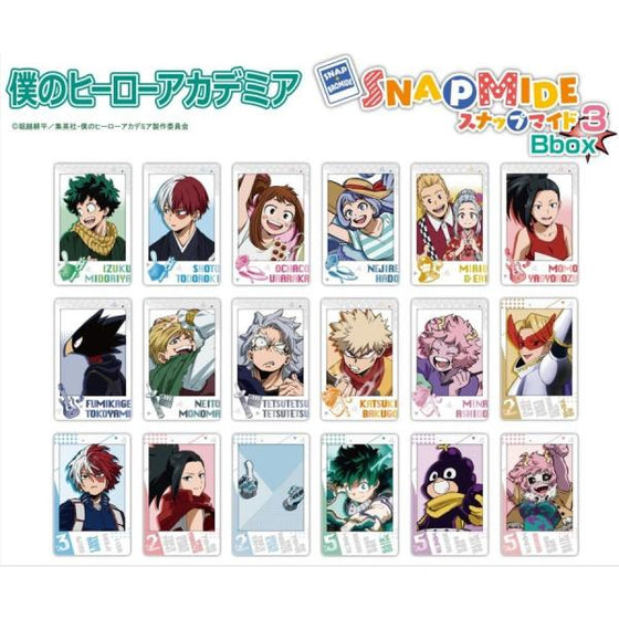 My Hero Academia Snapmide 3 (B box) (Mar 2022 resale ver.)