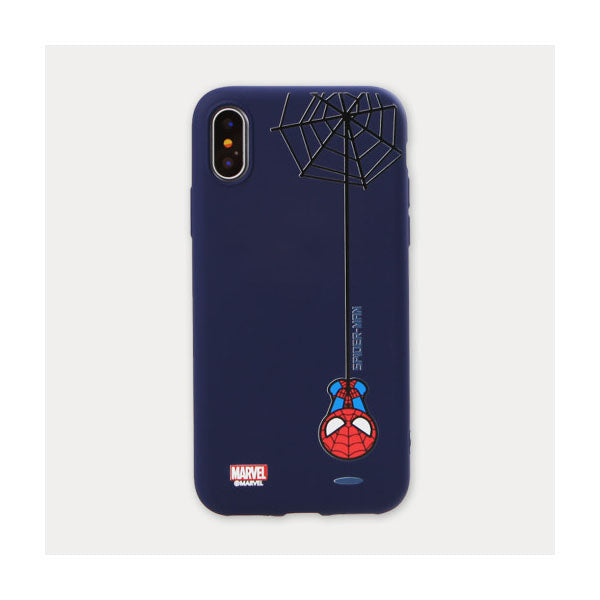 Marvel Spiderman/Gwen/Miles Pocket Hero Color Jelly Soft iPhone Case