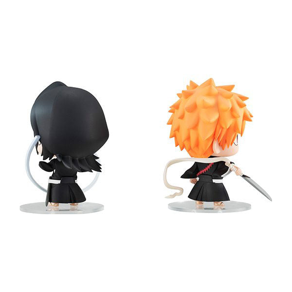 No. 005 Bleach Kurosaki Ichigo & Kuchiki Rukia Shinigami Set Figures