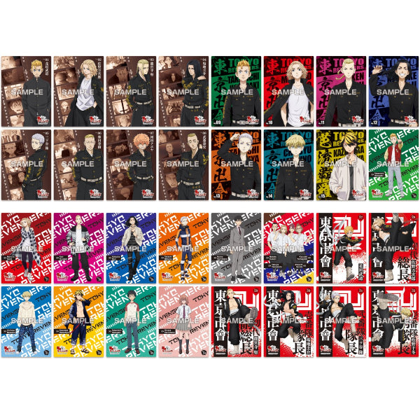 TV Anime "Tokyo Revengers" Clear Card Collection Gum 5 (Pack of 16)