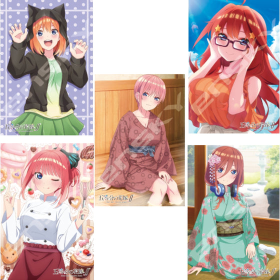 300 Pieces Jigsaw Puzzle The Quintessential Quintuplets ∬ (1916 Ichika / 1917 Nino / 1918 Miku / 1919 Yotsuba / 1920 Itsuki)