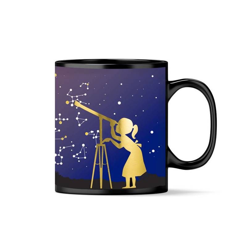 Thermographic Ink Stargazer Morph Mug Coffee Cup | Gifts | Up-Next HK