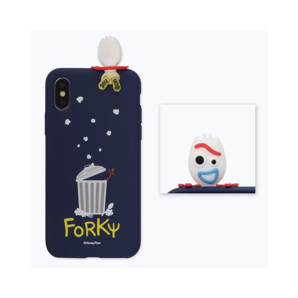 Forky Toy Story Disney mini Figure Protective Soft iphone Case
