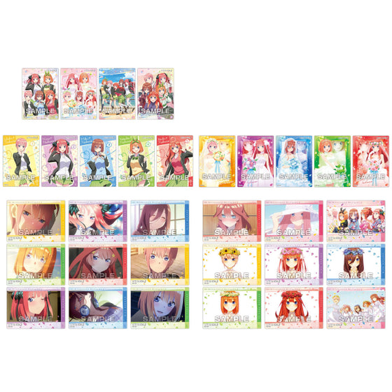 The Quintessential Quintuplets ∬ - Clear Card Collection With Gum