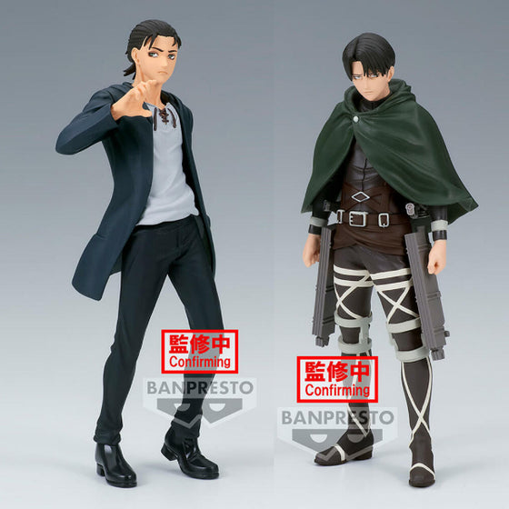 ATTACK ON TITAN THE FINAL SEASON -EREN YEAGER＆LEVI- (A: EREN YEAGER / B: LEVI) 進擊的巨人