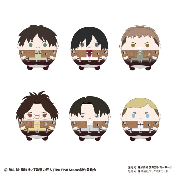 Attack on Titan 進擊的巨人 Fuwakororin BIG 2