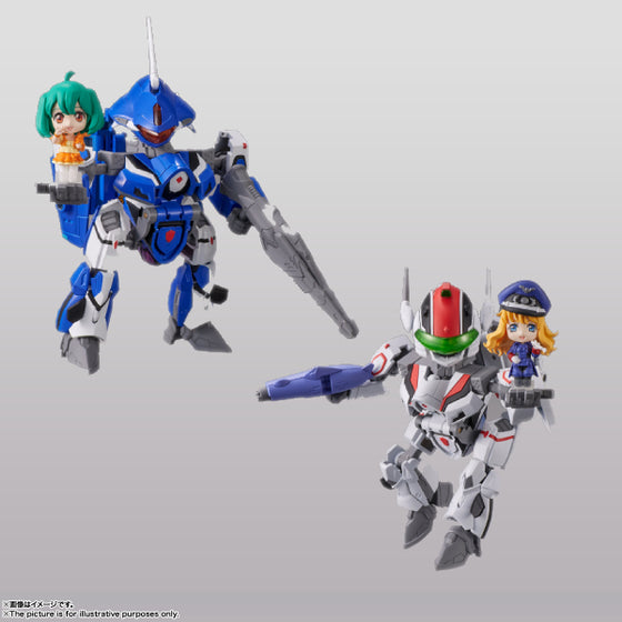 TINY SESSION VF-25G MESSIAH VALKYRIE (MICHAEL USE with RANKA / ALTO USE with SHERYL) 超時空要塞