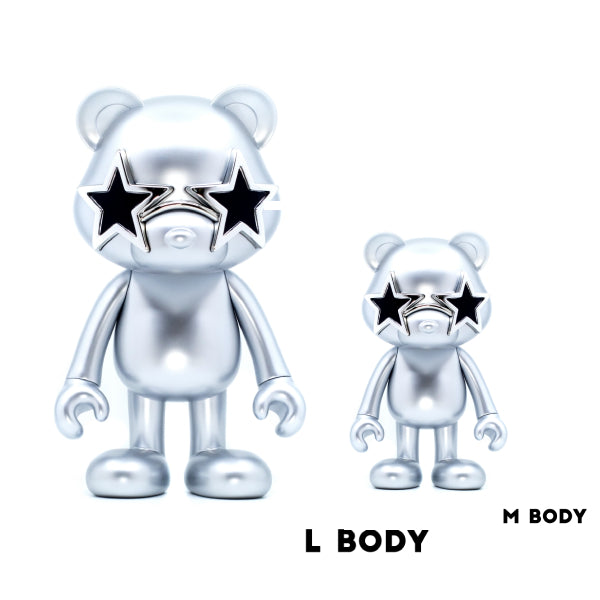 Herocross - PHANTA BEAR(SILVER) 范特熊 (PHB#005B L 400% / PHB#005C M 200%)