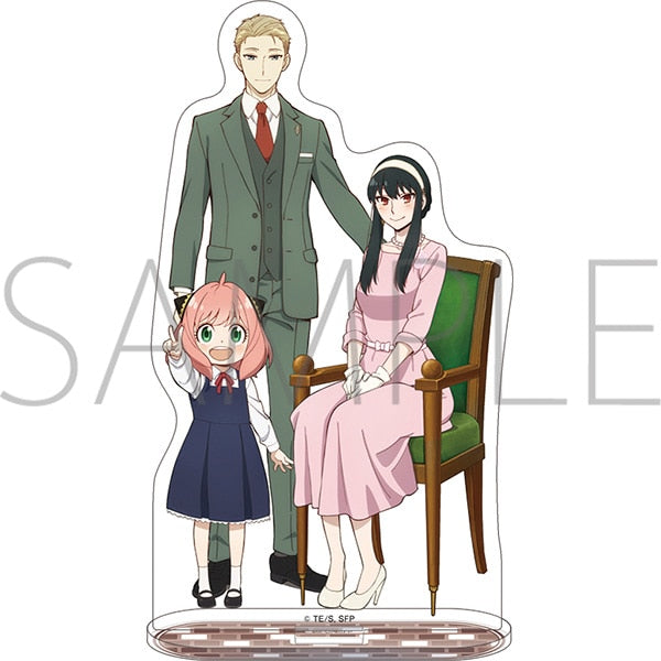 TV Animation "SPY x FAMILY" Main Visual Acrylic Stand (5 variants) 間諜家家酒 間諜過家家 安妮亞 Anya アーニャ