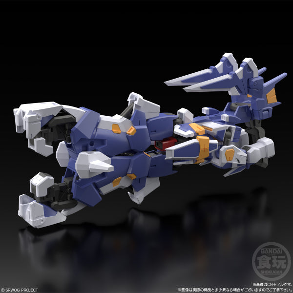 SMP [SHOKUGAN MODELING PROJECT] SUPER ROBOT WARS OG R-1 & R-GUN W/O GUM 超級機械人大戰OG