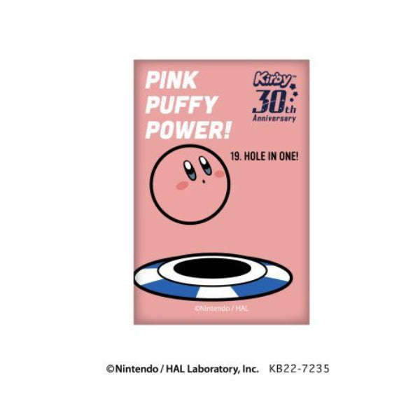 星之卡比 Kirby's Dream Land 30th Square Can Badge (set of 10)