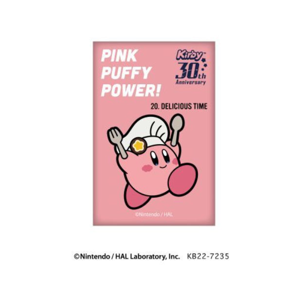 星之卡比 Kirby's Dream Land 30th Square Can Badge (set of 10)