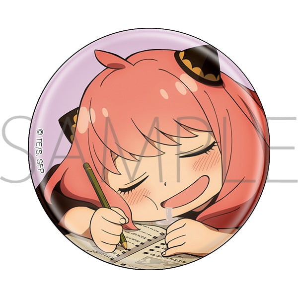 TV Anime "SPY x FAMILY" Main Visual Anya Can Badge Collection (12 variants) 間諜家家酒 間諜過家家 安妮亞 アーニャ