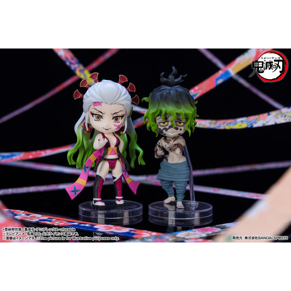 Figuarts mini Demon Slayer (Tengen Uzui Sound Breath / Daki, Gyutaro set) 鬼滅之刃 宇髄天元 音柱 音之呼吸 墮姬 妓夫太郎 十二鬼月 上弦之陸