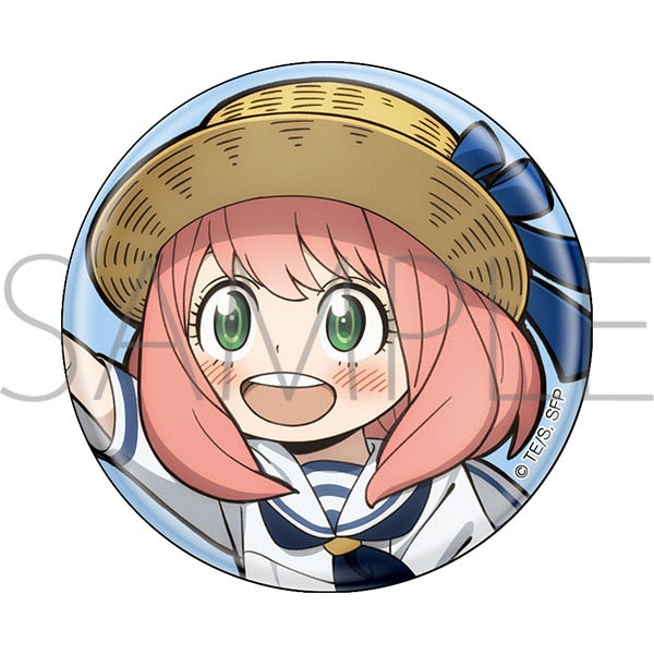TV Anime "SPY x FAMILY" Main Visual Anya Can Badge Collection (12 variants) 間諜家家酒 間諜過家家 安妮亞 アーニャ
