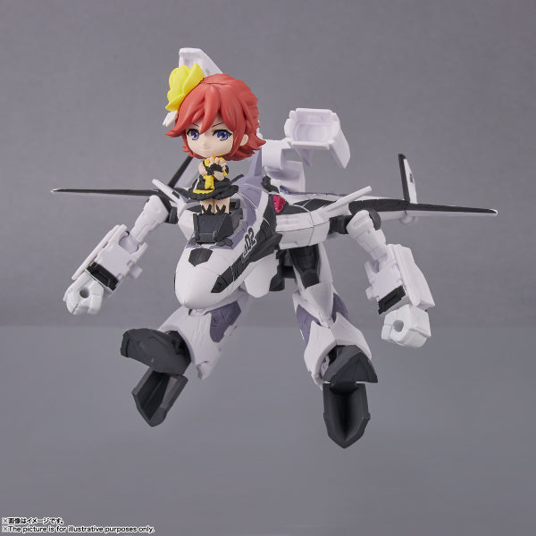 TINY SESSION VF-31J SIEGFRIED (HAYATE USE with FREYJA / MESSER USE with KANAME) 超時空要塞 齊格菲 (疾風機 / 梅薩機)